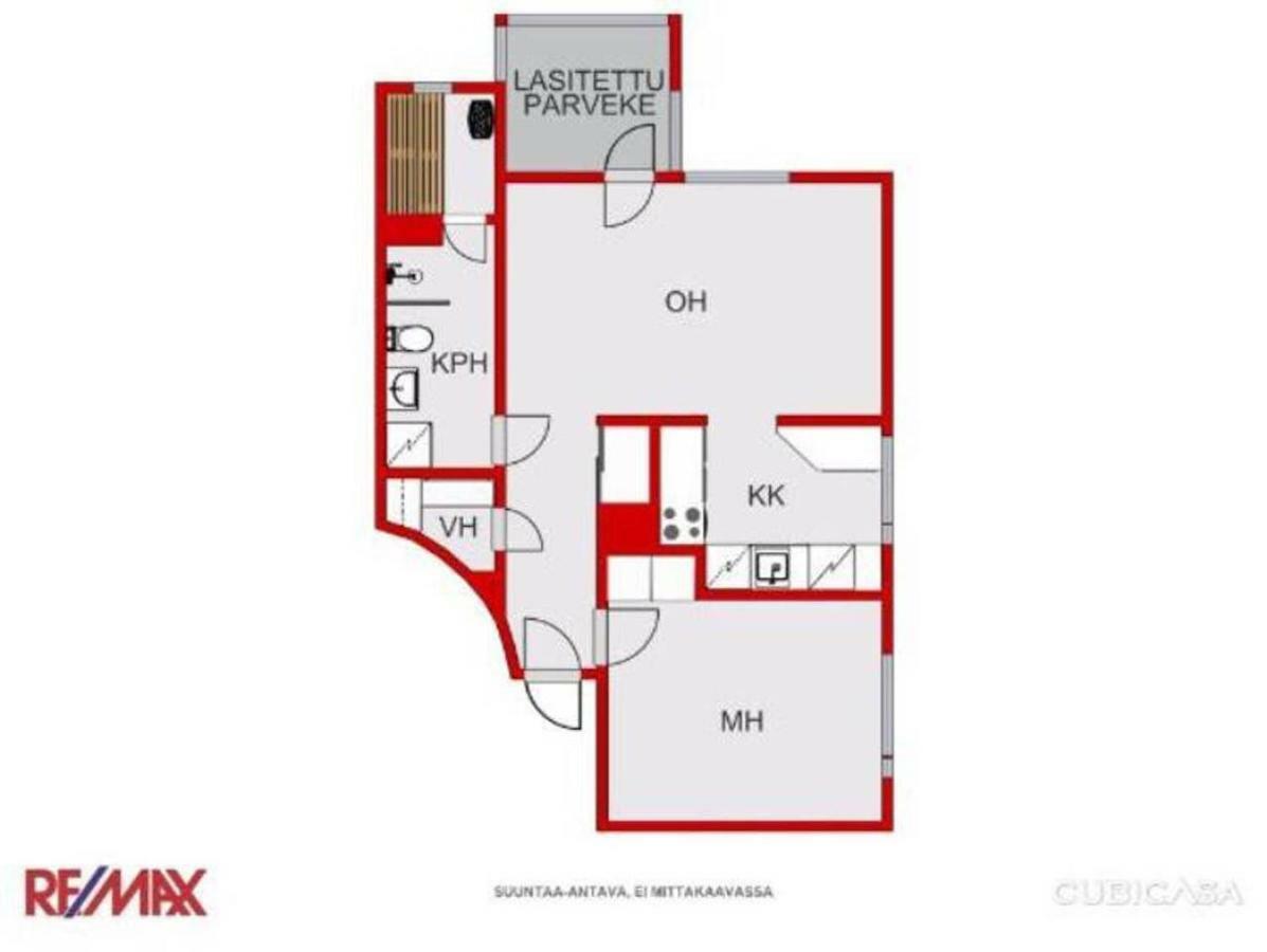 Apartamento Kaunis Valoisa 3 Krs Pikkukaksio Vantaa Koivukylae Exterior foto